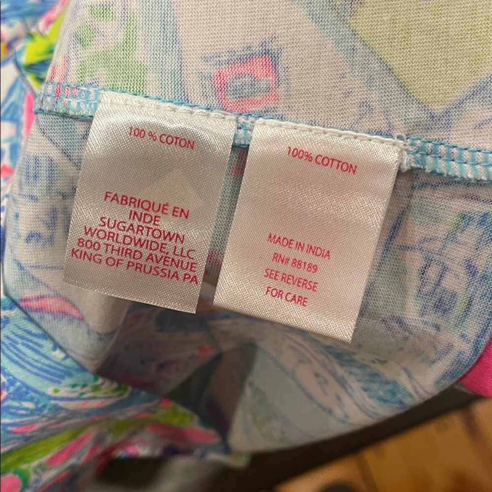 Lilly Pulitzer Amina swing dress “Wish You Were Here” - Picture 4 of 9